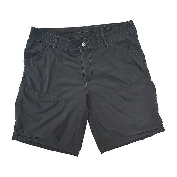 Kuhl Mens Renegade Cargo Hiking Shorts Size 40 Stretch Dark Gray Outdoor Duralux - Picture 1 of 16